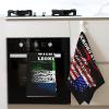 American Grow Sierra Leone Roots Premium Waffle Kitchen Towel Microfiber Kitchen Towels, Super Absorbent 16 X 26 Inches Reusable Dish Towels for Kitchen and Household view 4