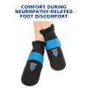 Aleana Health Cold Therapy Socks for Chemotherapy & Neuropathy Relief Reusable Ice Pack Cooling Socks, 1 Pair Large view 3