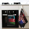 American Grow Azerbaijani Roots Premium Waffle Kitchen Towel Microfiber Kitchen Towels, Super Absorbent 16 X 26 Inches Reusable Dish Towels for Kitchen and Household view 4