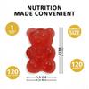 KEN Vitamin D3 K2 with Probiotic for Kids, Sugar-Free Gummies for Calcium Absorption, Bone Support, 5 Billion CFU Probiotics for Gut Balance and Immune Function, Non-GMO 120 Strawberry Flavor Gummies view 4