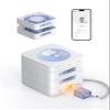 28-Day(1X) Automatic Pill Dispenser (Expandable Tray) App & On-Device Setup by Family, LCD Display, Digital Lock, Sound & Light Alerts- Safe Medication Organizer for Dementia Seniors(2-Tray, White) view 1