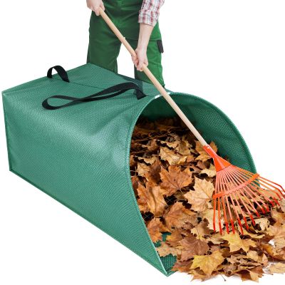 60 Gallon Leaf Collector, Collapsible Lawn & Leaf Bag for Yard Cleanup