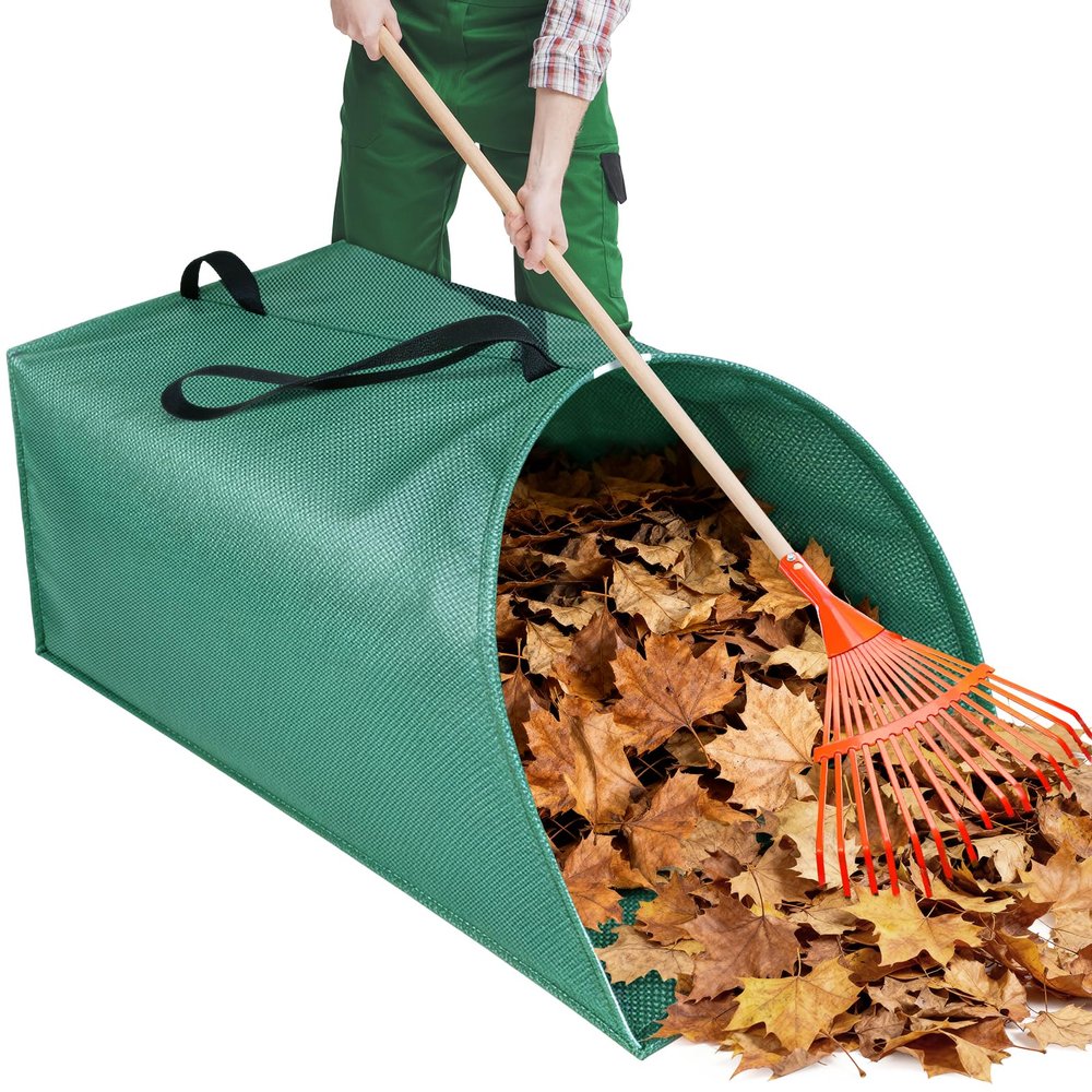 60 Gallon Leaf Collector, Collapsible Lawn & Leaf Bag for Yard Cleanup
