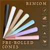 200 Pack 8 colors Colorful Pre rolled cone | Cones king siz | Slow Burning Pre Rolled Cones Made of Paper with Tips & Packing Tubes Included view 3