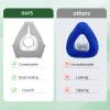2 Packs Replacement AirFit F20 Cushion Large - CPAP Mask Built-in Cool, Silky-Smooth Liner, Excellent Full Face Mask -Prevents Pressure Marks and Skin Irritations view 4