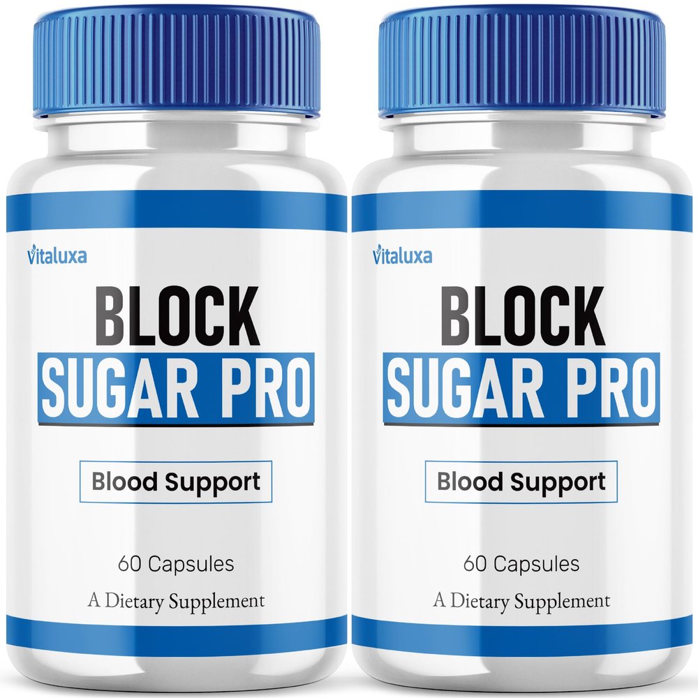 (2 Pack) Block Sugar Pro Capsules, BlockSugar Supplement Advanced Blood Formula Max Strength, BlockSugarPro Black Pills Premium Support Complex Blend All Natural Healthy Circulation Reviews (120 Ct)