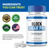 (2 Pack) Block Sugar Pro Capsules, BlockSugar Supplement Advanced Blood Formula Max Strength, BlockSugarPro Black Pills Premium Support Complex Blend All Natural Healthy Circulation Reviews (120 Ct) view 4