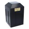 Burial Set Metal Urn with Protective Vault - Funeral Set Complete cremation burial kit (Cross/Vault/Plaque) view 3