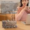 NOENNULL Train Diffuser 300ml Train Humidifier for Essential Oils, Large Room Aromatherapy Diffuser Cool Mist Humidifier for Office Bedroom view 3