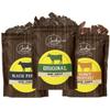 Jerky.com Beef Jerky Variety Pack | Gluten Free Beef Jerky Snack Packs for Adults | Made with Premium Meats | High Protein, Keto-Friendly Jerky Assortment | Gifts for Men (Pack of 3 bags) view 1