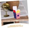 ABOOFAN 10pcs Independence Day Candy Boxes Party Favors Popcorn Style Snack Boxes for Wedding Party Event view 3