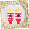 ABOOFAN 10pcs Independence Day Candy Boxes Party Favors Popcorn Style Snack Boxes for Wedding Party Event view 4