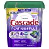 Cascade Platinum Plus Dishwasher Pods, Dish Detergent Soap, Clean Lemon Scent, 62 Count view 1