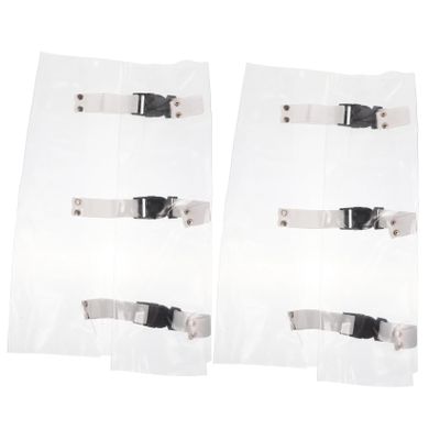 KOMBIUDA 2pcs Foot Rest for Under Desk Relaxing Strap Hospital Chair Dental Chair Foot Strap