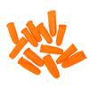 300G Disposable Finger Cover Thicken Latex Anti-Skid Fingertip Protectors Size L Orange for Industrial Use and Electronic Repair view 1