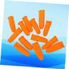 300G Disposable Finger Cover Thicken Latex Anti-Skid Fingertip Protectors Size L Orange for Industrial Use and Electronic Repair view 3