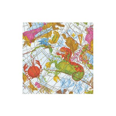 Caspari Zodiac Cocktail Napkins - includes 20 Cocktail Napkins