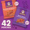 Annie's Organic Springtime Fruit Flavored Snacks, Strawberry, Mango Peach, and Watermelon, 22 Ct, 15.4 oz view 3