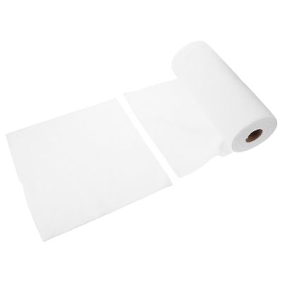 Mikinona 1 Roll Disposable Kitchen Cleaning Tear Away Microfiber Towels for Efficient Dry Wet Use Safe Disposable Dishcloths for Easy Housekeeping and Bathroom Cleaning