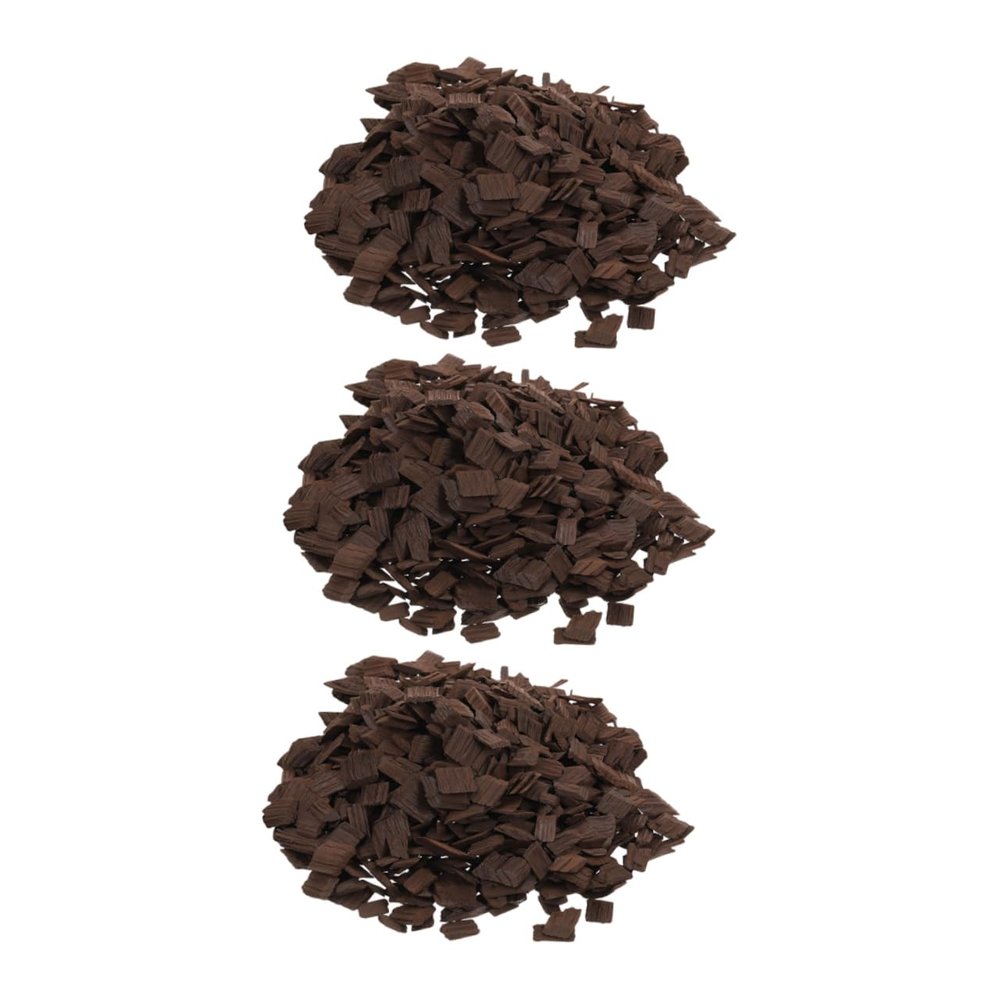 DECHOUS Oak Chips for Aging Whiskey Wine Heavy Toast for Flavor Enhancement Home Brewing Versatile Accessory for and Barbecue Cooking