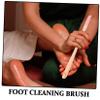 TOVINANNA 3pcs Gentle Toe Cleaning Brush Soft Rubber Foot Scrubber Itch Relief Tool Shower Toe Brush Compact Design view 3