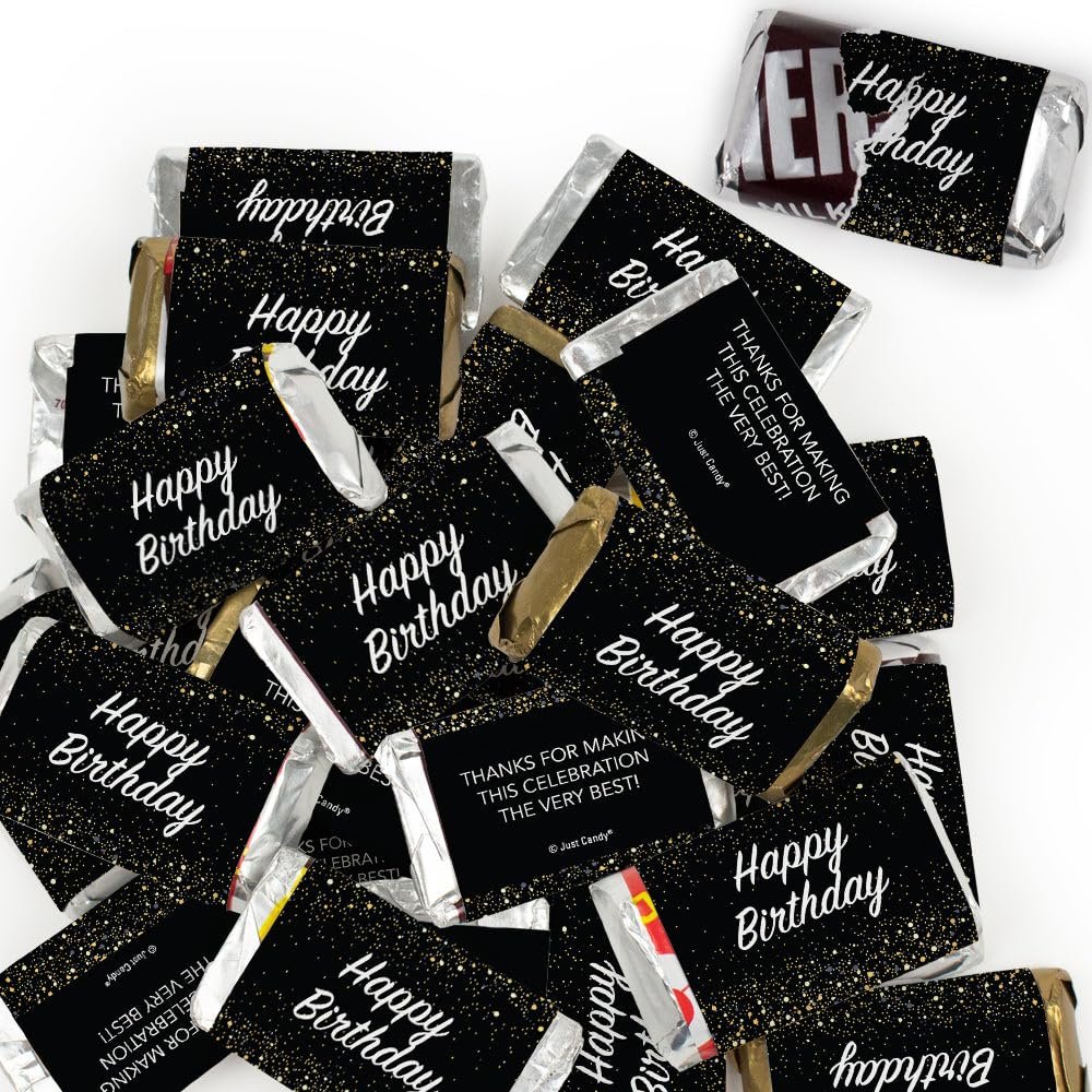 68 Pcs Adult Birthday Candy Party Favors Miniatures Chocolate - No Assembly Required