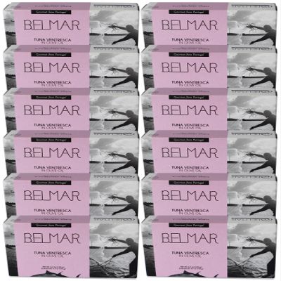 Belmar Tuna Belly Ventresca in Olive Oil, 4.23 oz (Pack of 12)