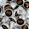 170 Pcs Black History Month Candy Kisses Milk Chocolate Party Favors (1.7 lbs, Approx. 170 Pcs) - No Assembly Required - By Just Candy view 1