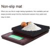 JSEIAJB 0.1-3000g Timing Scale, Food Scale, Digital Kitchen Scale Precise GraduationCoffee Electronic Scale Kitchen Food Jewelry Scale with LCD Green Backlit view 2