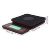 JSEIAJB 0.1-3000g Timing Scale, Food Scale, Digital Kitchen Scale Precise GraduationCoffee Electronic Scale Kitchen Food Jewelry Scale with LCD Green Backlit view 3
