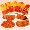 4 Flavors Mixed with Spicy Strips,Handmade Spicy Stick, Slightly Spicys and Sweet Flavor Chinese Snack,a Must-Have Snack for Leisure - (4 Pack,72g/2.53oz per pack) view 1