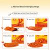4 Flavors Mixed with Spicy Strips,Handmade Spicy Stick, Slightly Spicys and Sweet Flavor Chinese Snack,a Must-Have Snack for Leisure - (4 Pack,72g/2.53oz per pack) view 2