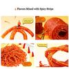 4 Flavors Mixed with Spicy Strips,Handmade Spicy Stick, Slightly Spicys and Sweet Flavor Chinese Snack,a Must-Have Snack for Leisure - (4 Pack,72g/2.53oz per pack) view 3