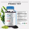 (2 Pack) Primo TRT Maximum Strength Performance Gummies PrimoTRT Gummy Supplement, Prime TRT Maximum Strength Advanced Shiljait Vitamin Support Supplement, Primo TRT Premium Gomitas (2 Month Supply) view 2