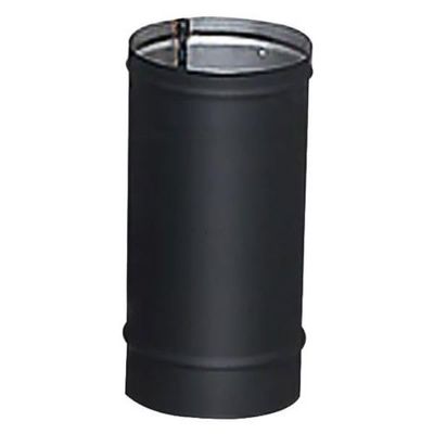 8 x 12 in. Black Stove Pipe - 22 Gauge