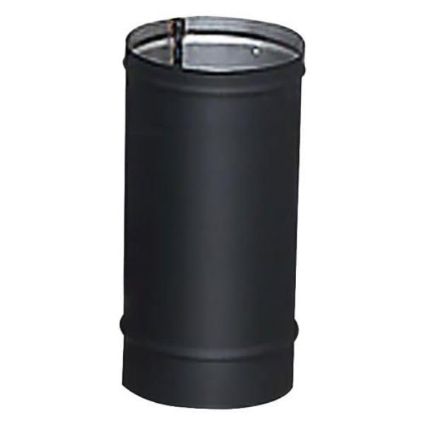 8 x 12 in. Black Stove Pipe - 22 Gauge