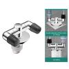 Washing Machine Floor Drain Adapter AntiOverflow Deodorants Joint Universals Sewer Pipe Connector Easily To Install view 2