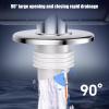 Washing Machine Floor Drain Adapter AntiOverflow Deodorants Joint Universals Sewer Pipe Connector Easily To Install view 3