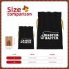 VXIMURVEL Fishing Master Baiter Hook Lure Reusable burlap gift bag with drawstring for Christmas gifts and party favors view 3