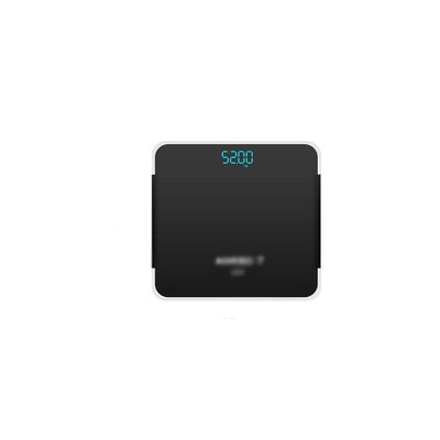 JSEIAJB Black Electronic Scale, Strong and Sensitive, Rounded Corners, Non-Slip, Comfortable and Stable, can Measure Weight