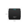 JSEIAJB Black Electronic Scale, Strong and Sensitive, Rounded Corners, Non-Slip, Comfortable and Stable, can Measure Weight view 3