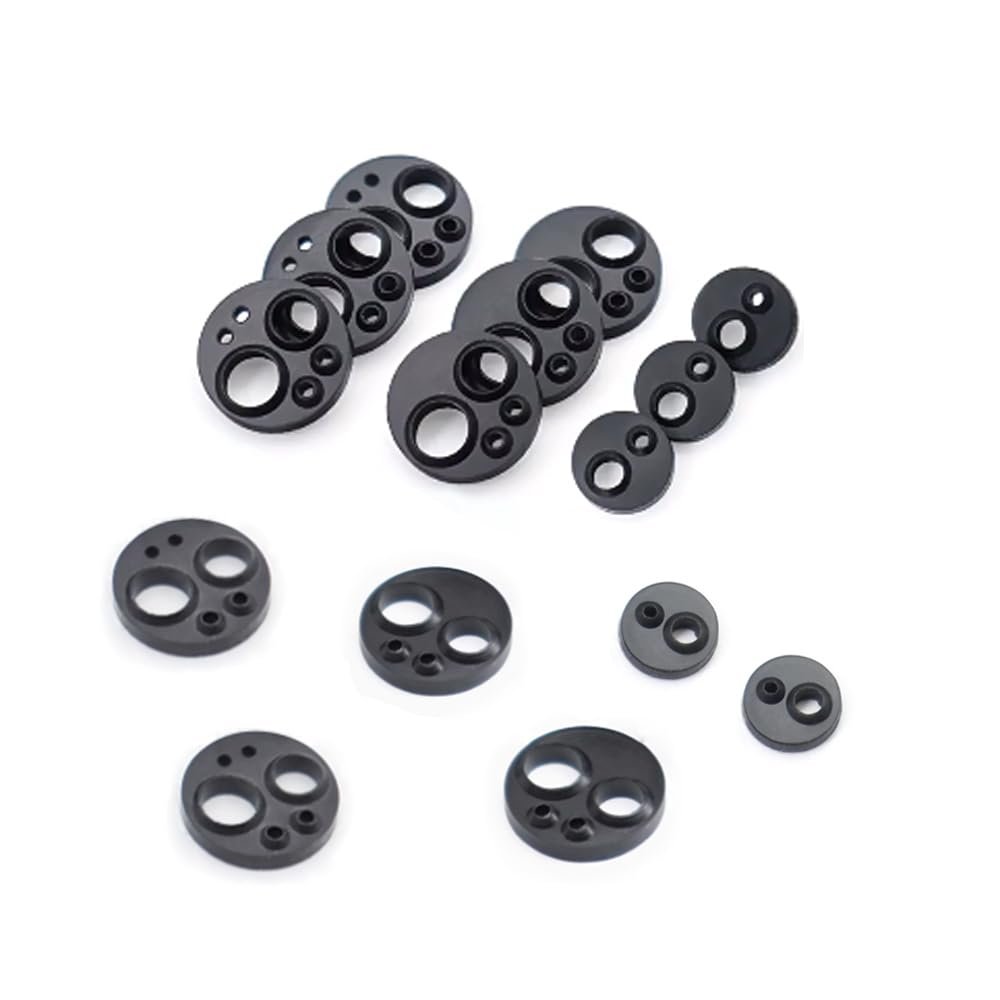15pcs Autoclavable Dental Replacement Gasket 2-Port 4-Port 6-Port Silicone Seal Rings