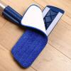 16.5 inch Mop Pads Refills, 3 Pack Microfiber Reusable Replacement Flat Replacements Heads for Wet Dry Floor Cleaning, Blue Cloth view 3