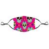 Fashion Balaclava Washable Reusable And Breathable Face Covering With Adjustable Ear Protection Loops For Women And Men Day Dead Mexican Sugar Skull view 3