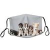 Fashion Balaclava Washable Reusable And Breathable Face Covering With Adjustable Ear Protection Loops For Women And Men Siberian Husky Puppies Dogs Husky view 1