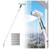 RRRYYYZZ 75'' Spray Window Cleaning Squeegee Kit with 4-Section Extension Pole, 4 in 1 Window Squeegee Window Squeegee with Sewage Collector and 5 Pads view 1