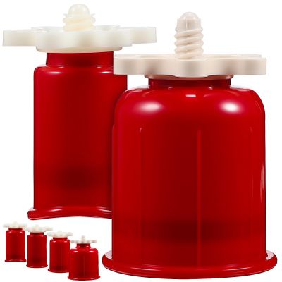Outanaya 6pcs Plastic Cupping Therapy Set for Home Use Cupping Cups for Cellulite Reduction Muscle Relaxation for Athletes Fitness Enthusiasts