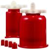Outanaya 6pcs Plastic Cupping Therapy Set for Home Use Cupping Cups for Cellulite Reduction Muscle Relaxation for Athletes Fitness Enthusiasts view 1