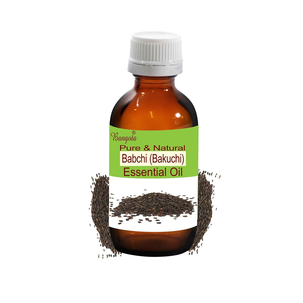 Bangota Babchi (Bakuchi) Essential Oil 100% Pure & Natural | Psoralea Corylifolia (15 ml (0.50 Oz), Babchi)