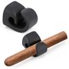 AQKILO Magnetic Cigar Holder for Golf Carts, Compact Portable Cigar Clip for Holding Lit Cigars, Elevate Your Golf Experience with Class and Style, Black view 2